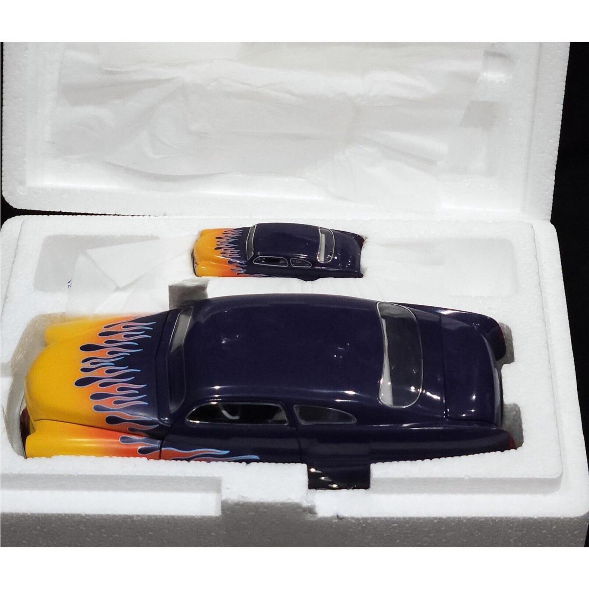 Hot Wheels 49 1949 Merc Mercury Legends 1:24 and 1:64 Cars 2-Car Set 14641 Purpl
