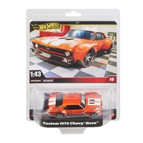 Hot Wheels Premium 1:43 Custom 1970 Chevy Nova 2025 Car Culture