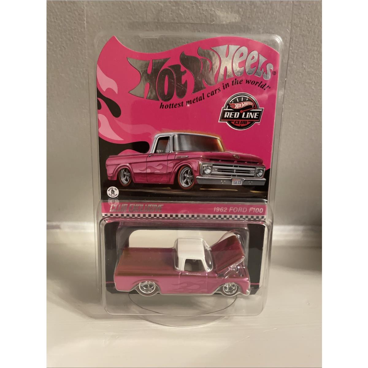 Hot Wheels Rlc Pink Party Car 1962 Ford F100