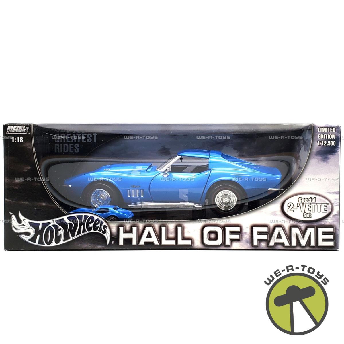 Hot Wheels Hall of Fame Metal Collection Special 2-Vette Set 2003 Mattel 4733