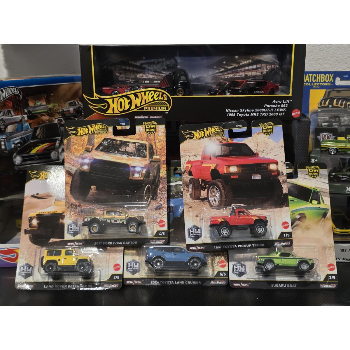 HW Off Road 2025 - Hot Wheels Premium Car Culture - Raptor Toyota Land Cruiser