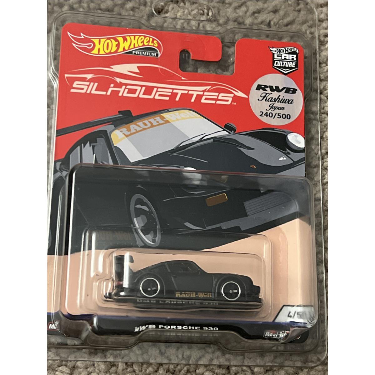 Hot Wheels 2019 - Rwb Porsche 930 Car Culture Black Rwb Kashiwa 240/500