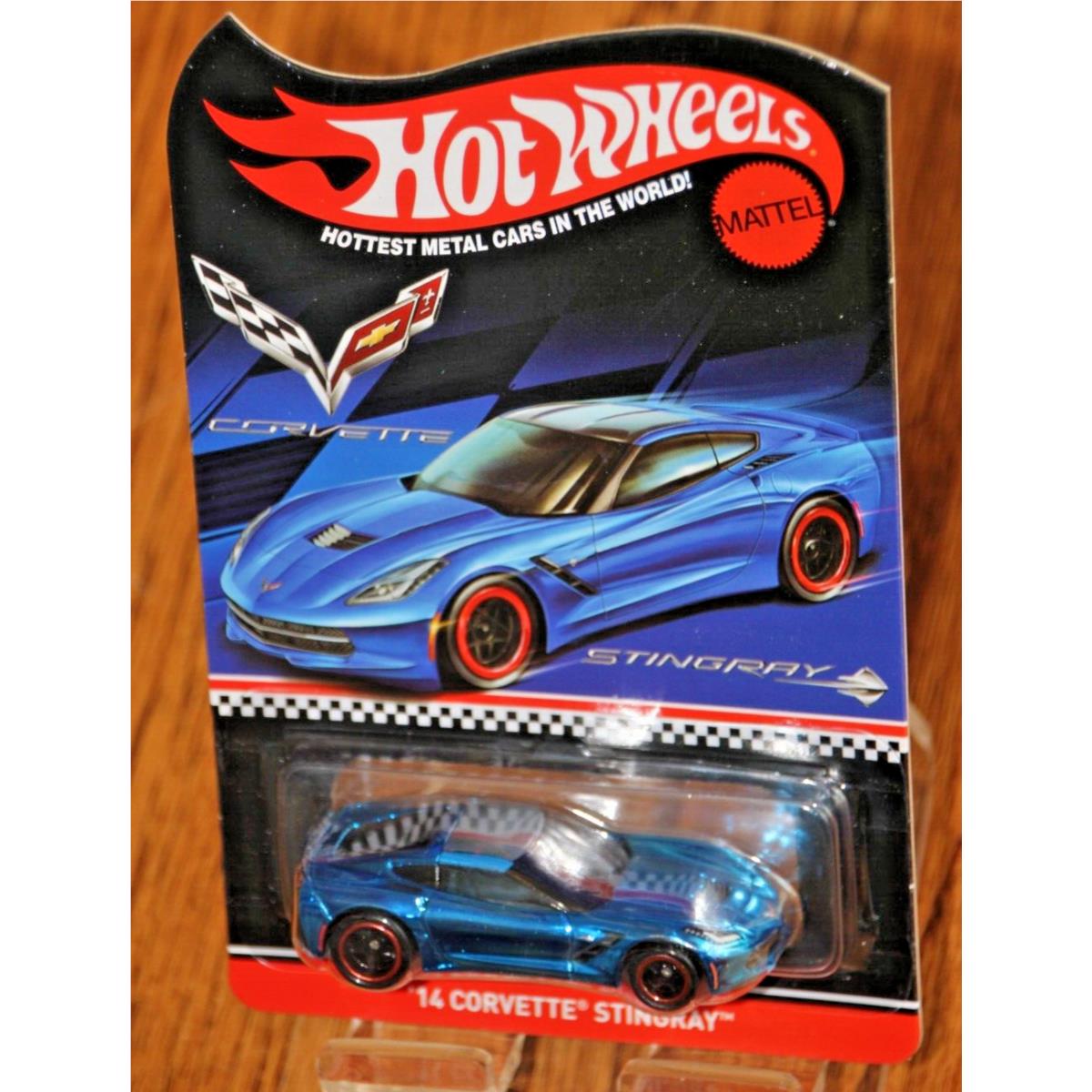 2014 Hot Wheels Red Line Club Spectraflame Blue `14 Corvette Stingray 2859/3000