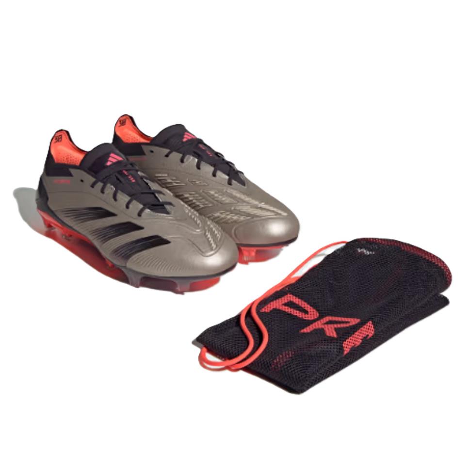 Adidas Men`s Soccer Cleats Predator Elite FG Bronze/navy/neon Red IF8868 i