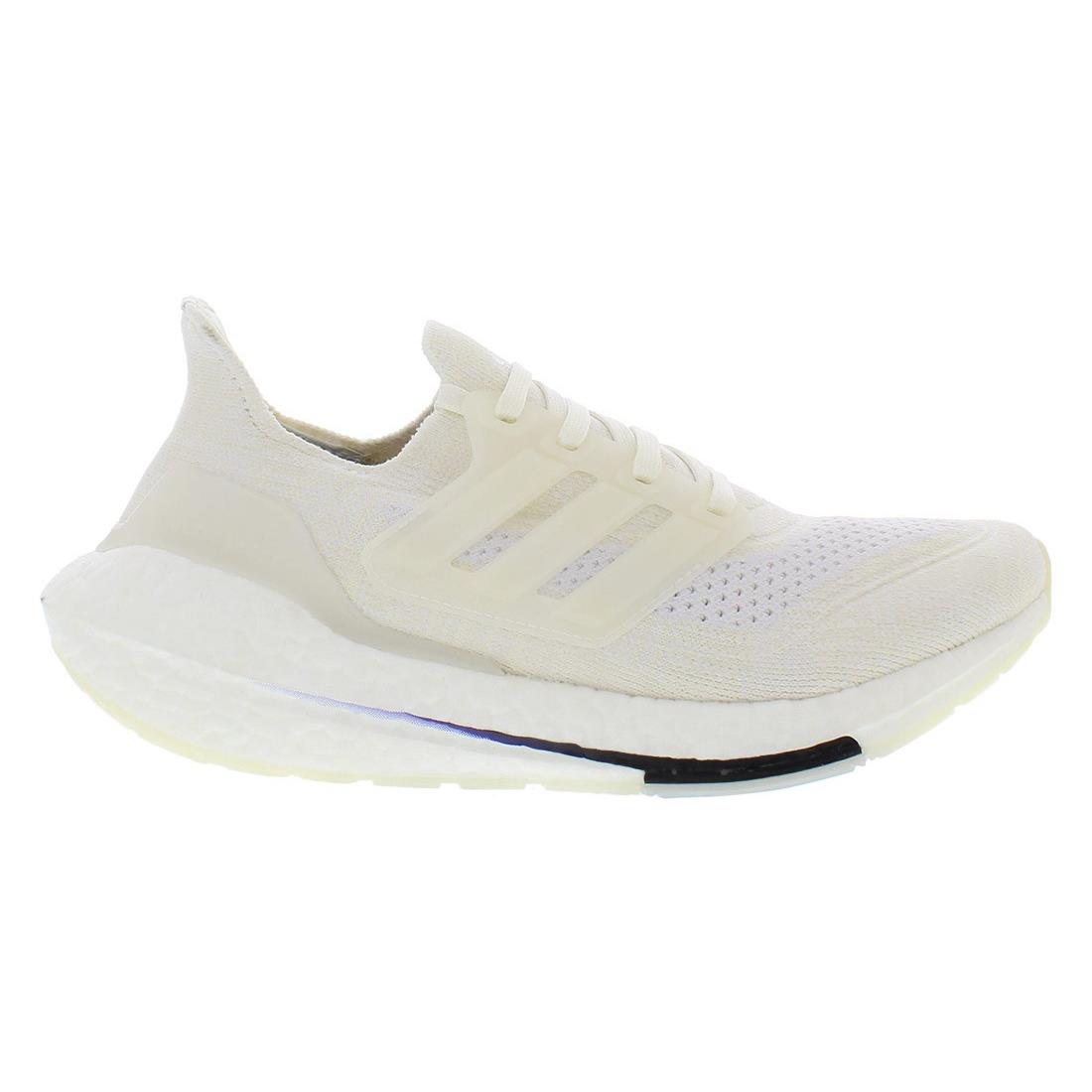 Adidas Ultraboost 21 Primeblue Womens Shoes - Cream/White, Main: White