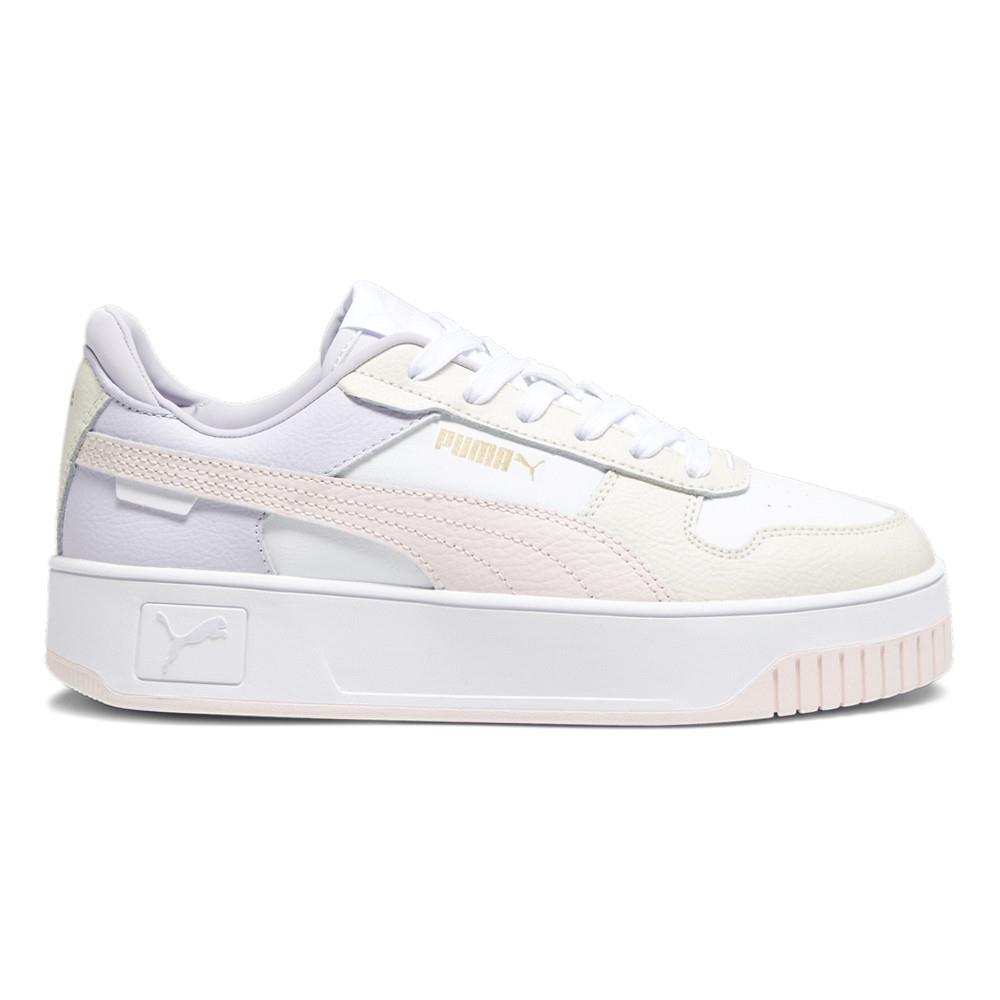 Puma Carina Street Platform Womens White Sneakers Casual Shoes 38939010