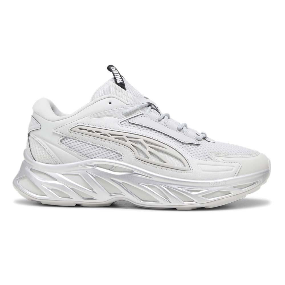 Puma Exotek Nitro Mirrored Lace Up Mens Grey Sneakers Casual Shoes 39492901