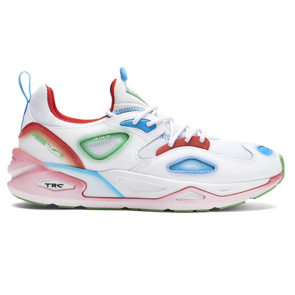 Puma Trc Blaze Neon Lace Up Mens Size 10.5 M Sneakers Casual Shoes 38678301