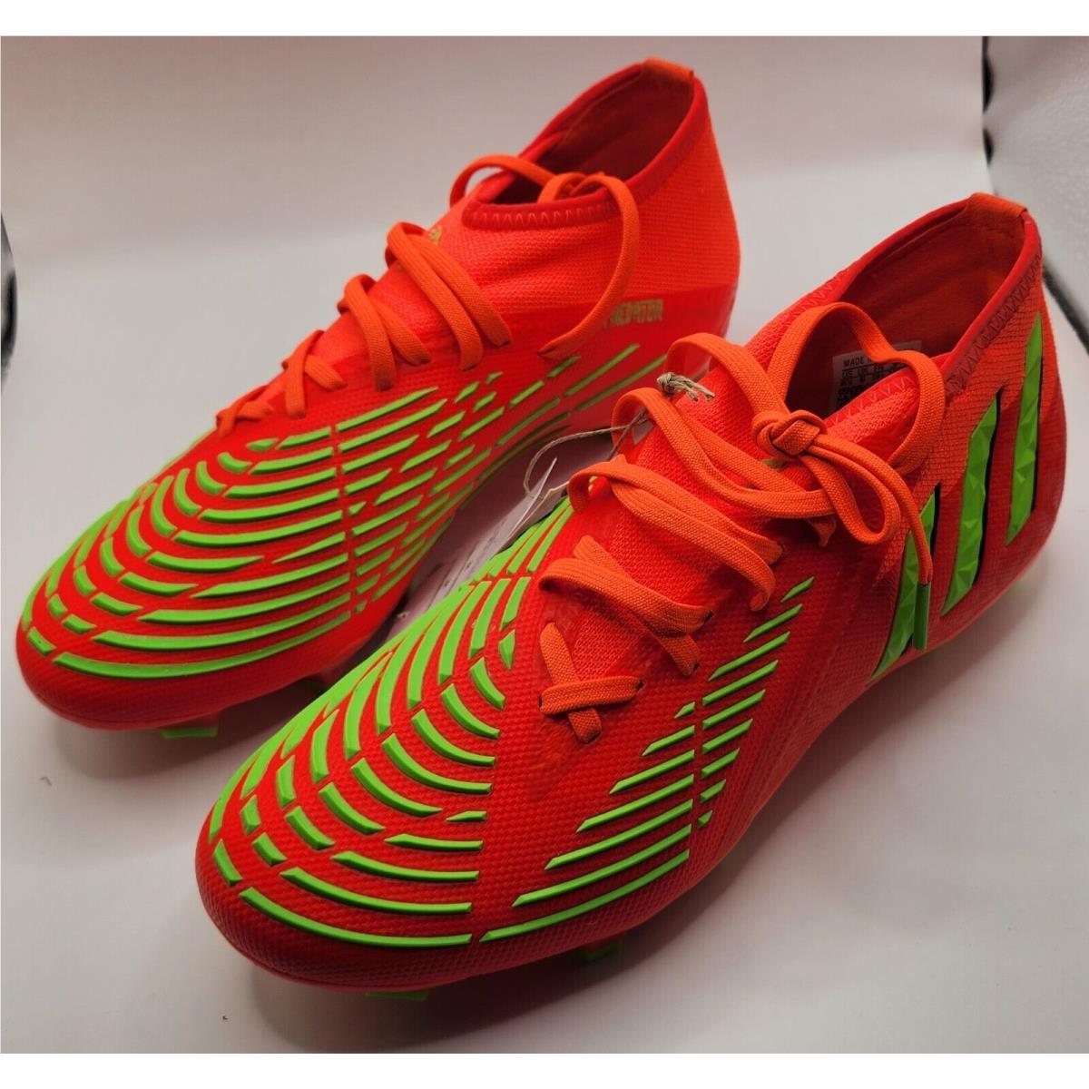 Adidas Predator Edge.2 FG Soccer Cleats Solar Red Men`s 6.5 Women s 7.5 GW1009