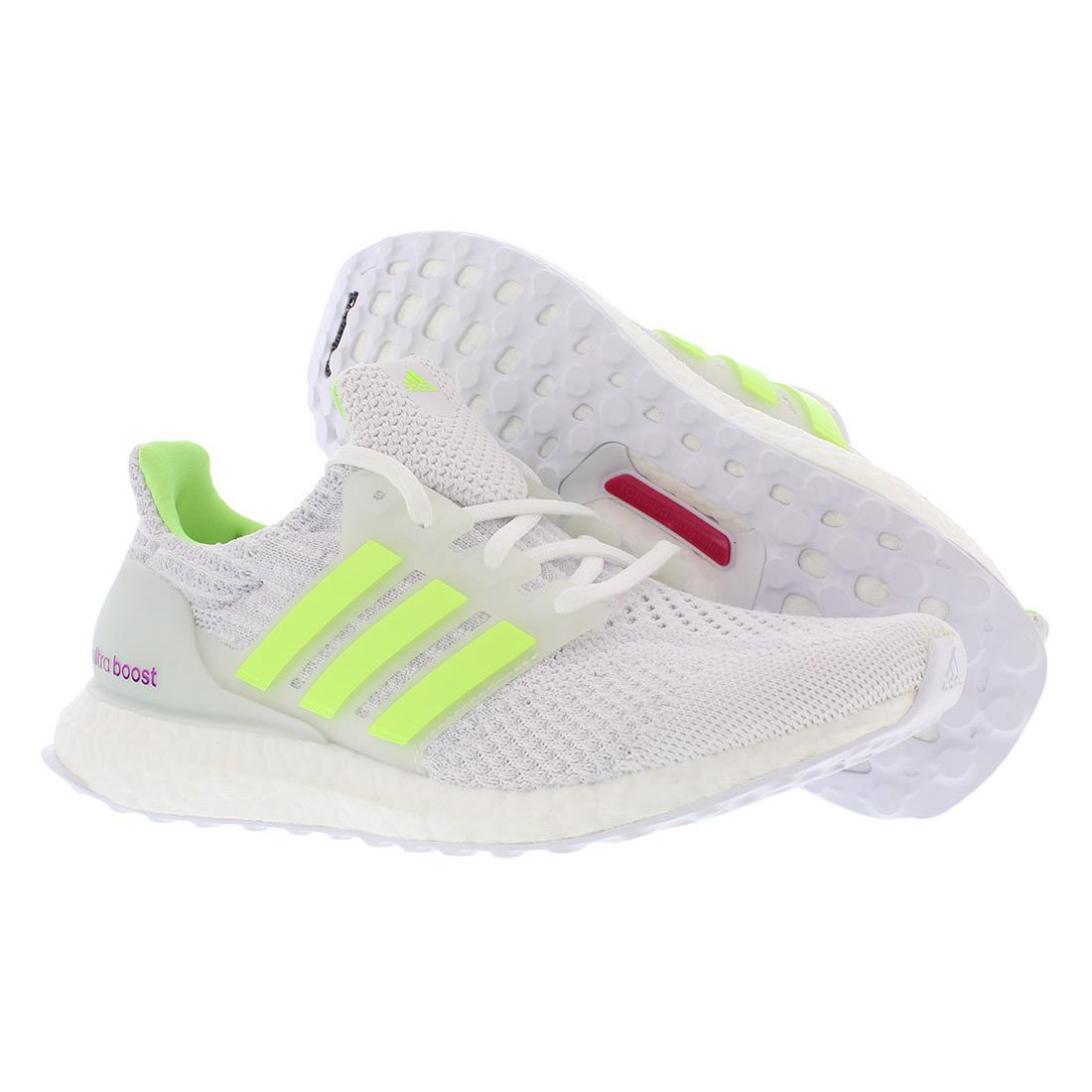 Adidas Ultraboost 5.0 Dna Womens Shoes Size 11 Color: White Grey/white/volt - White, Main: White