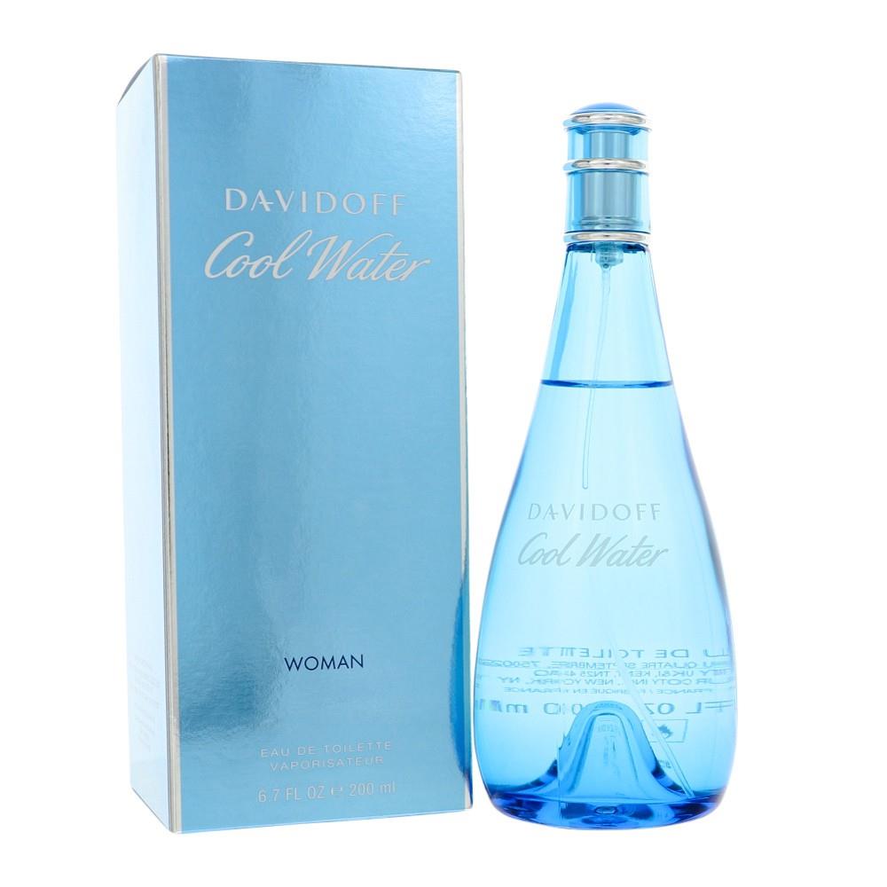 Cool Water For Women  6.7 Oz Eau De Toilette Spray Box by Davidoff