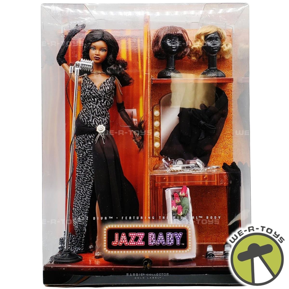 Jazz Baby Jazz Diva Barbie Doll Pivotal Body Gold Label 2007 Mattel No. L7261