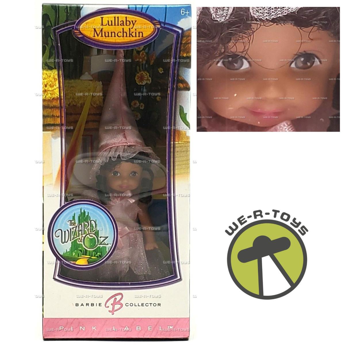 Barbie Collector Wizard of Oz Lullaby Munchkin Kelly Doll Pink Label L1292