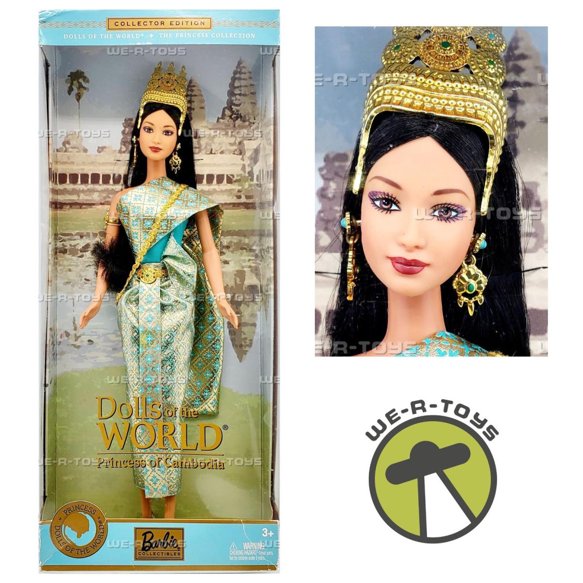 Princess of Cambodia Barbie Dolls of The World Doll 2003 Mattel B3460