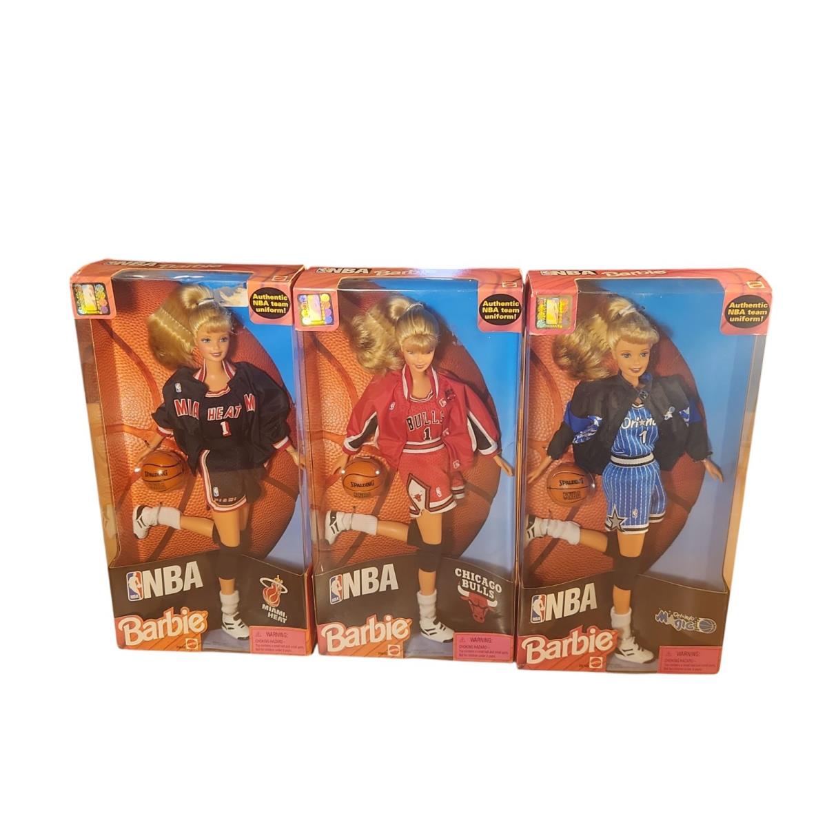 Barbie Nba Chicago Bulls Miami Heat Orlando Magic V