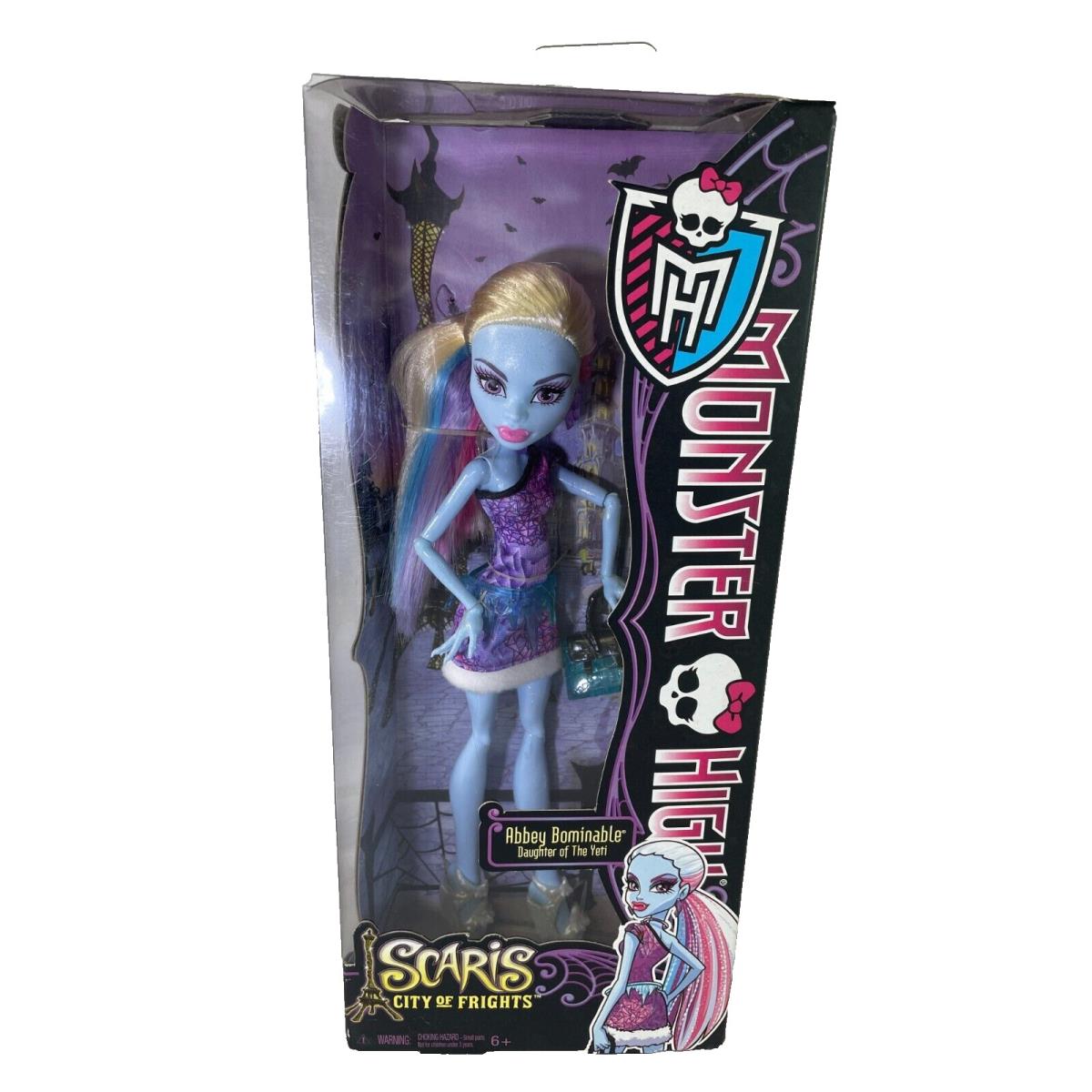 Monster High Scaris Abbey Bominable Doll Rare Collectible Htf