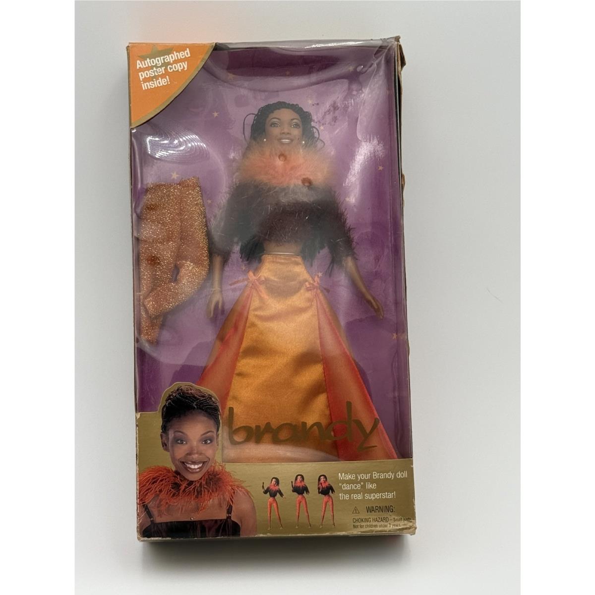 Mattel Vintage Y2k Brandy Barbie Doll Mattel 1999 Singer Superstar Nos