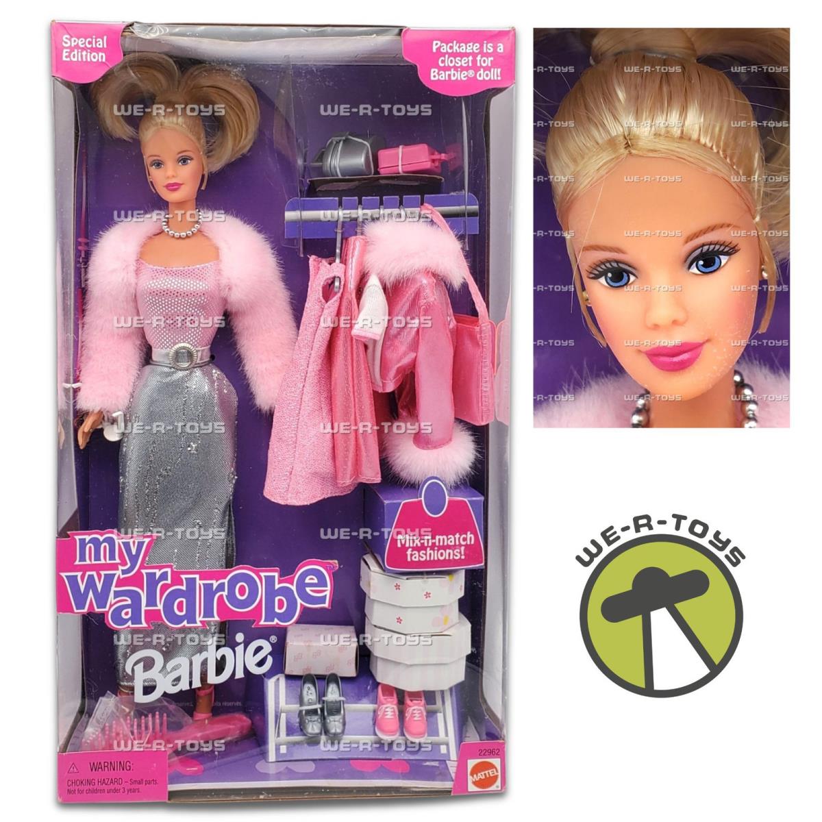 My Wardrobe Special Edition Barbie Doll 1999 Mattel 22962