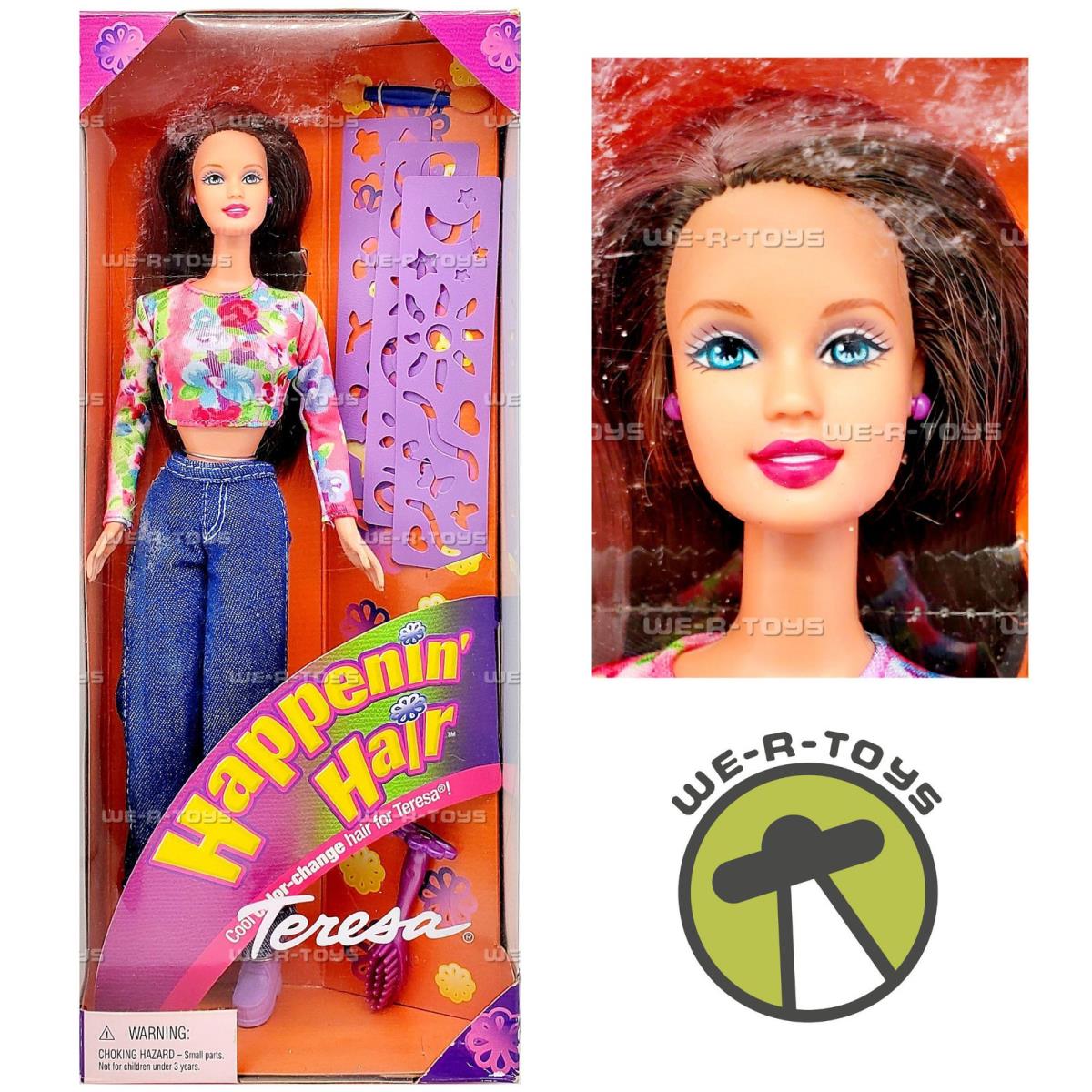 Happenin` Hair Teresa Doll 2000 Mattel 29074