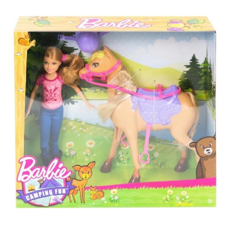 Barbie Camping Fun: Stacie Doll Horse Set Ages 3+