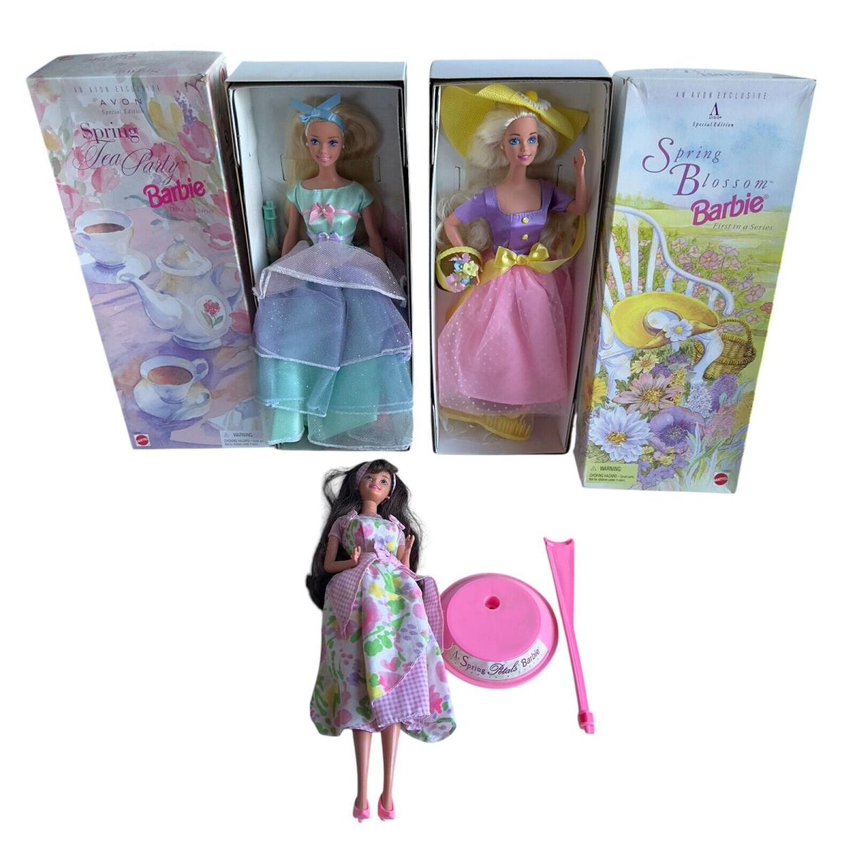 Mattel Barbie Avon Exclusive Edition Spring Blossom Spring Petals Tea Party