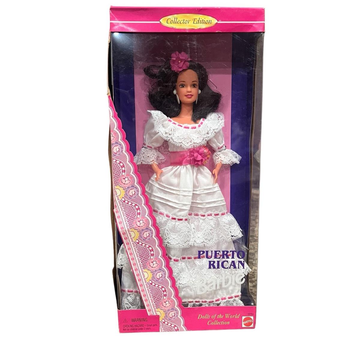 Puerto Rican Barbie 1996 Mattel Dolls of The World Sealed