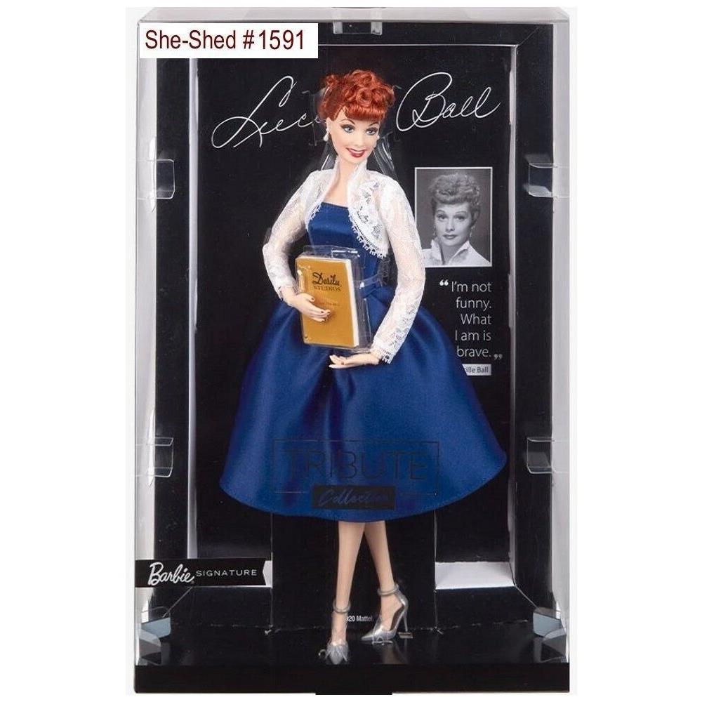 Barbie I Love Lucy Lucille Ball Tribute Barbie Doll GLX16 Mattel