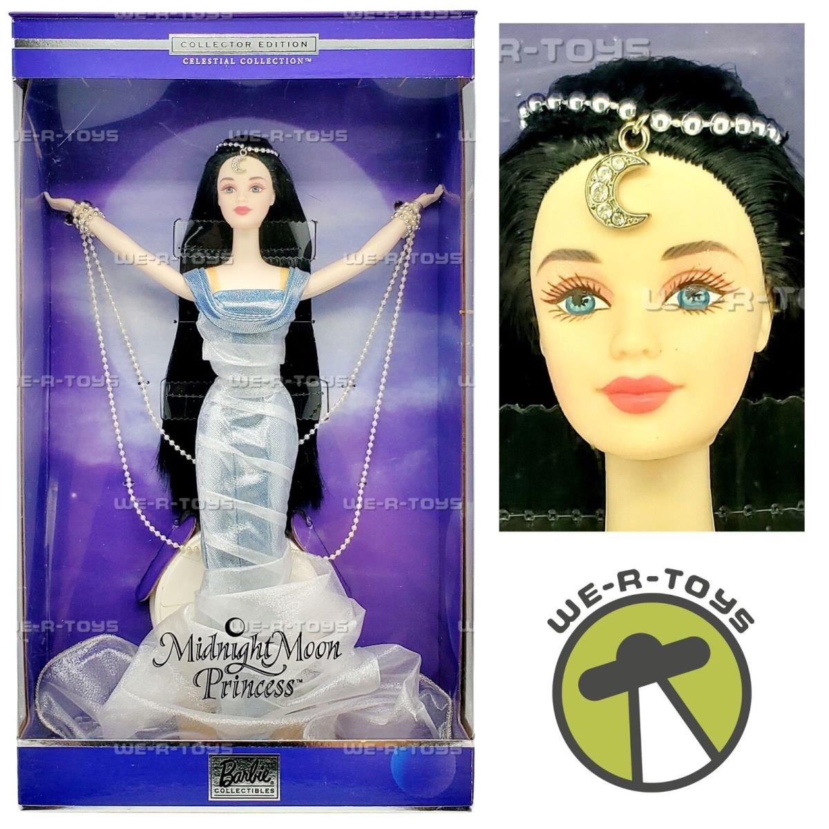Midnight Moon Princess Barbie Doll Celestial Collection 2000 Mattel 27689
