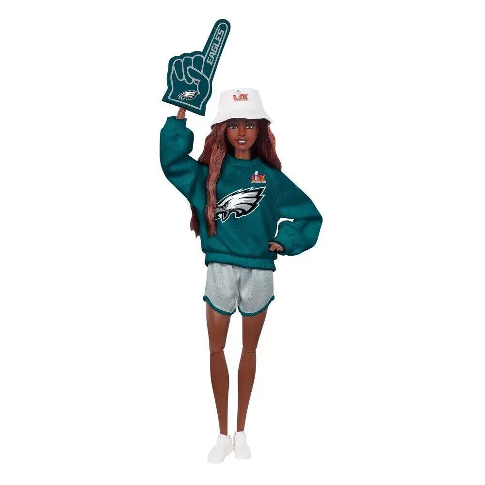 Barbie X Super Bowl Eagles Champions 2025 Doll 1 Pre Order Ships September