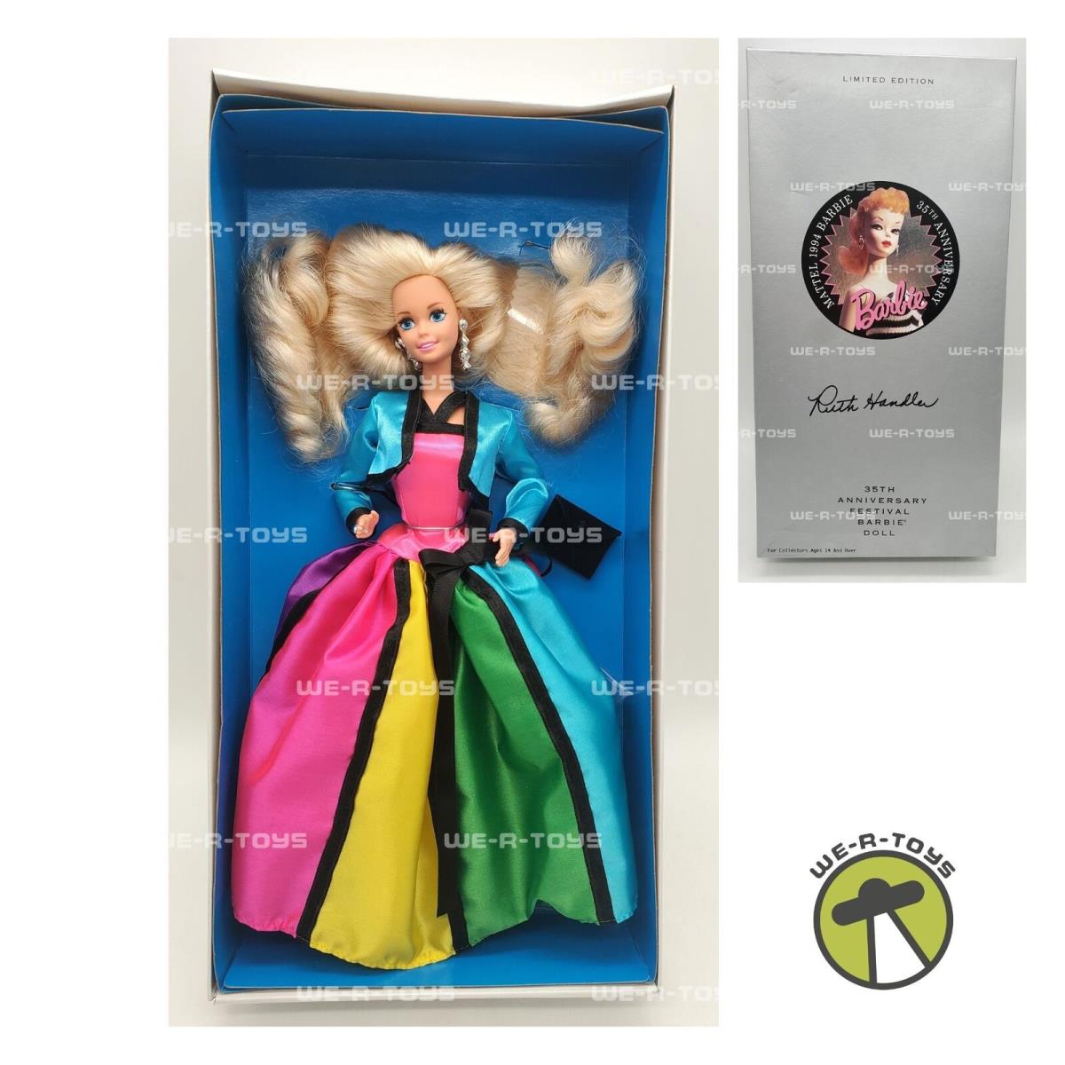 Barbie 35th Anniversary Festival Doll 1994 Mattel