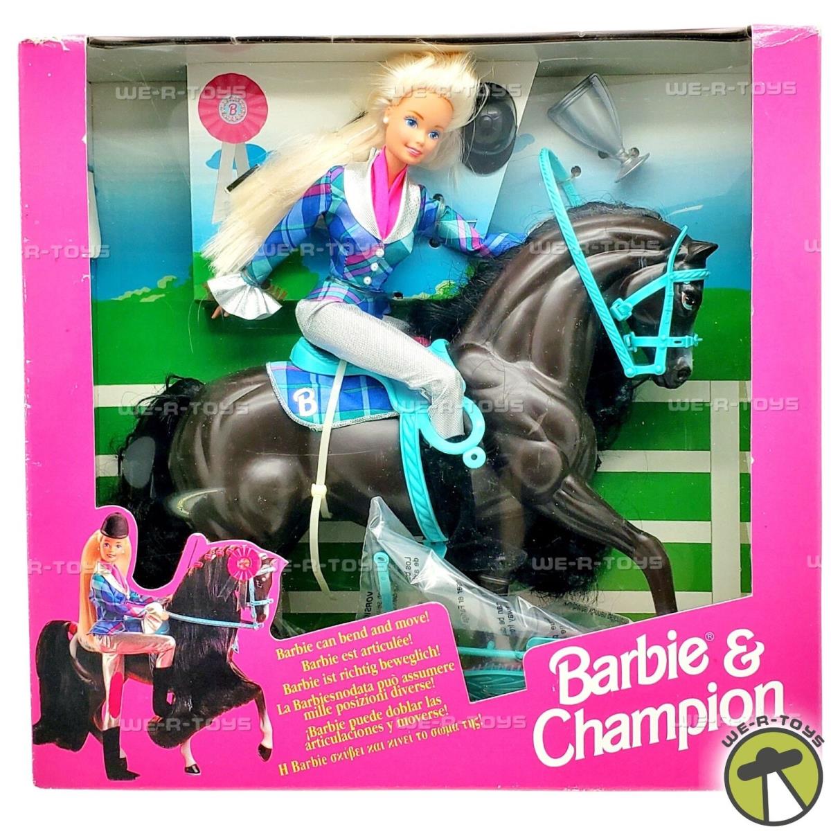 Barbie Champion The Horse Doll Set 1994 Mattel 13181