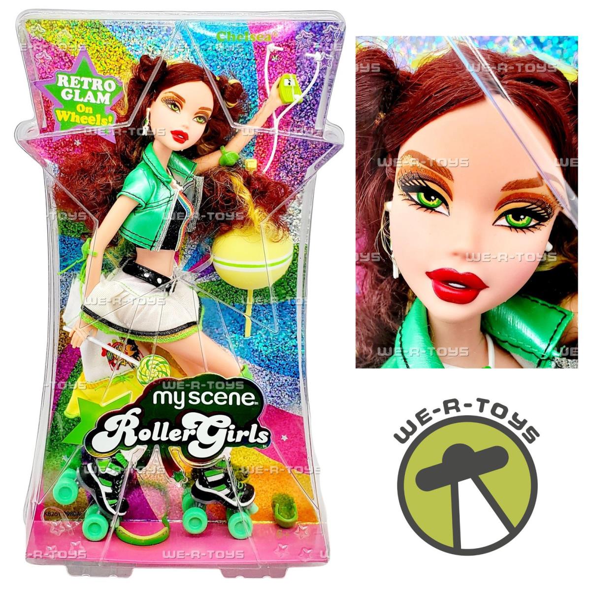 Barbie My Scene Rollergirls Chelsea Doll 2006 Mattel K8261