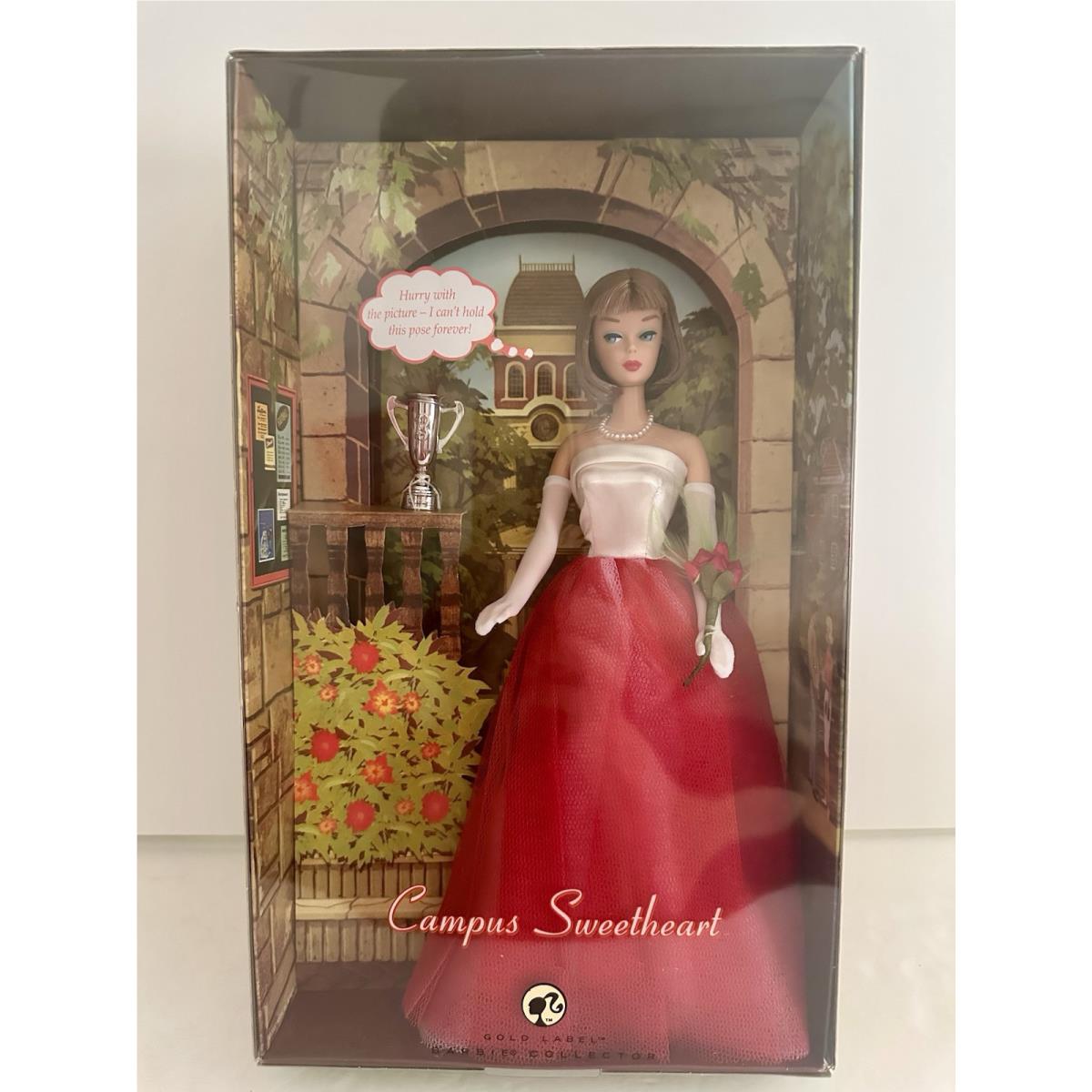 Campus Sweetheart Barbie Doll Gold Label Barbie Collector Reproduction 2007