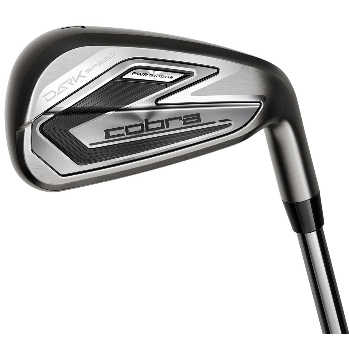Left Handed Cobra Golf Club Darkspeed 5-PW AW Iron Set Stiff Steel