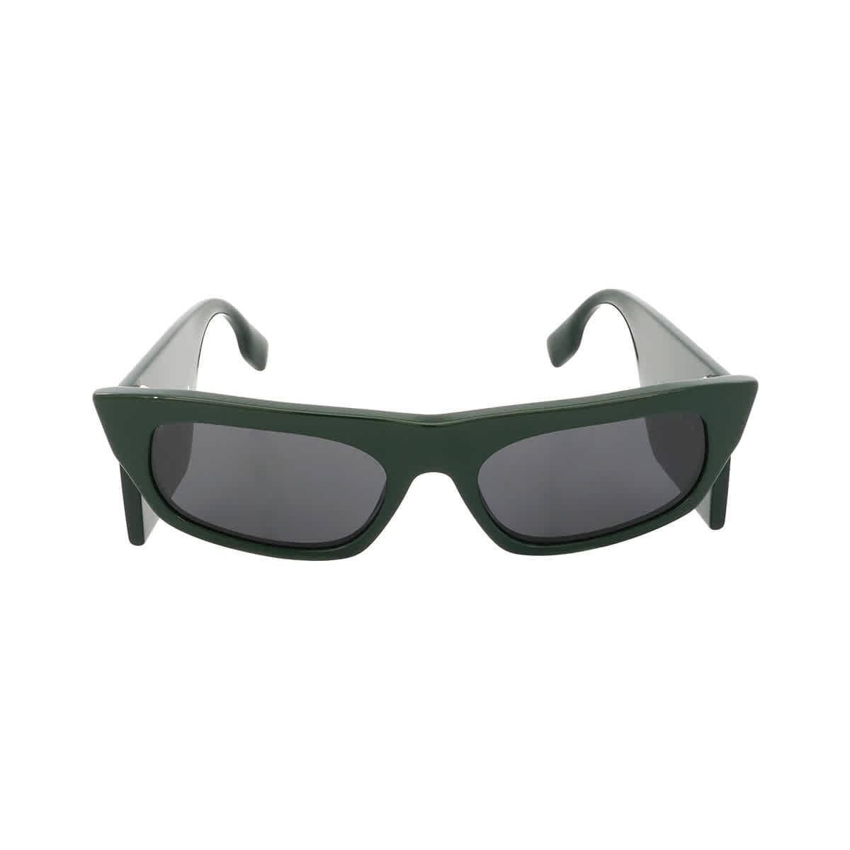 Burberry Palmer Dark Gray Irregular Ladies Sunglasses BE4385 403887 55