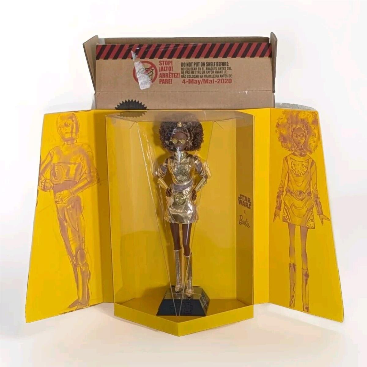 Star Wars C-3po X Barbie Gold Label Doll with Packaging