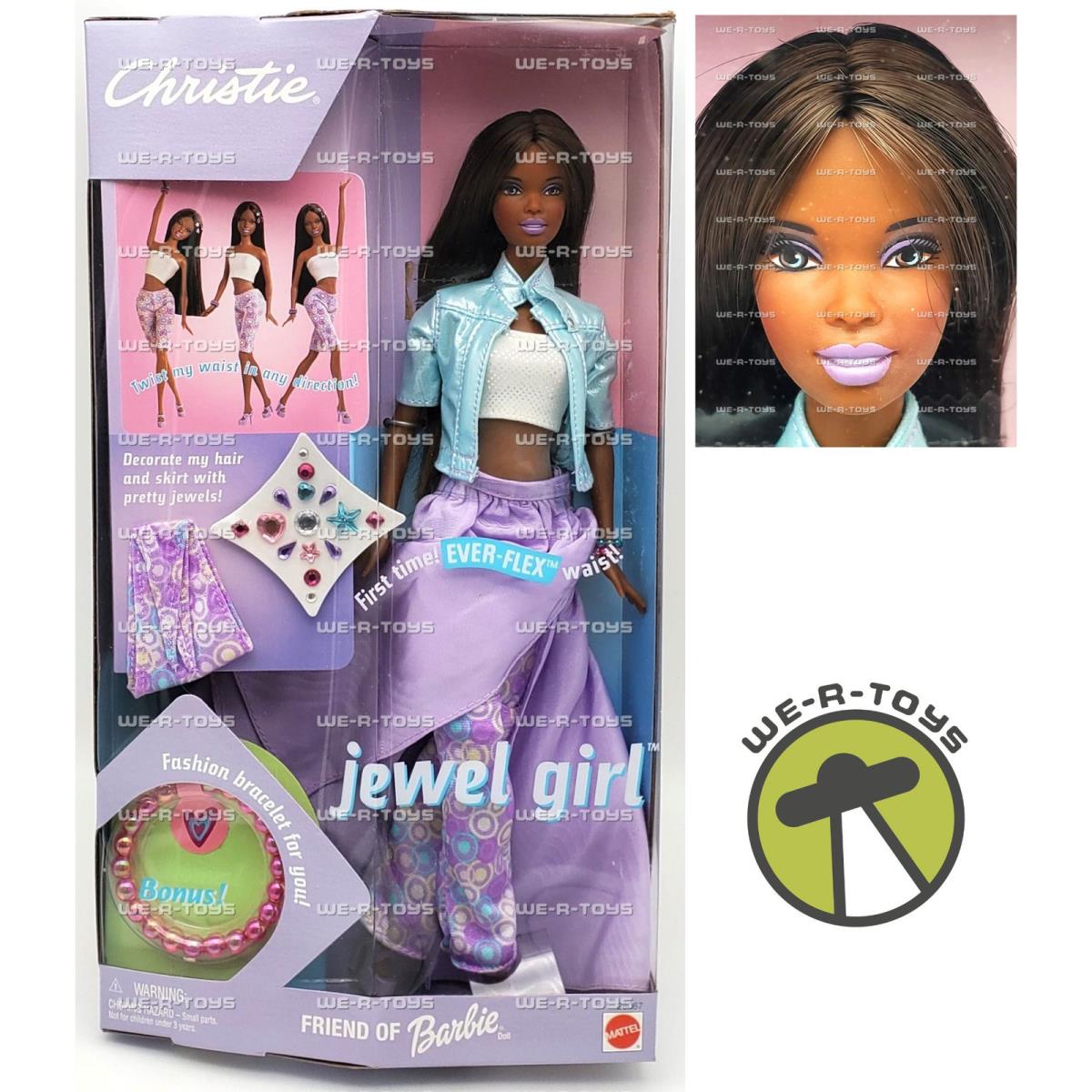 Christie Friend of Barbie Jewel Girl Doll 2000 Mattel 28067