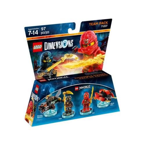 Lego Ninjago 71207 Dimensions Team Pack Cole Kai Tournament of Elements Nsb