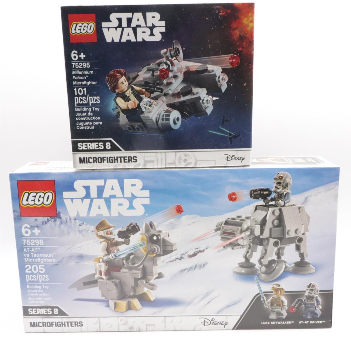 Lego Star Wars Millennium Falcon Microfighters 75295 75298