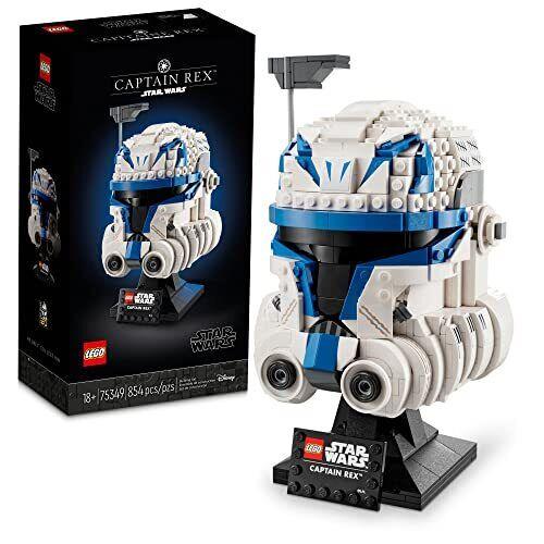 Lego Star Wars Captain Rex Helmet Toy Building Set 75349 854 Pieces