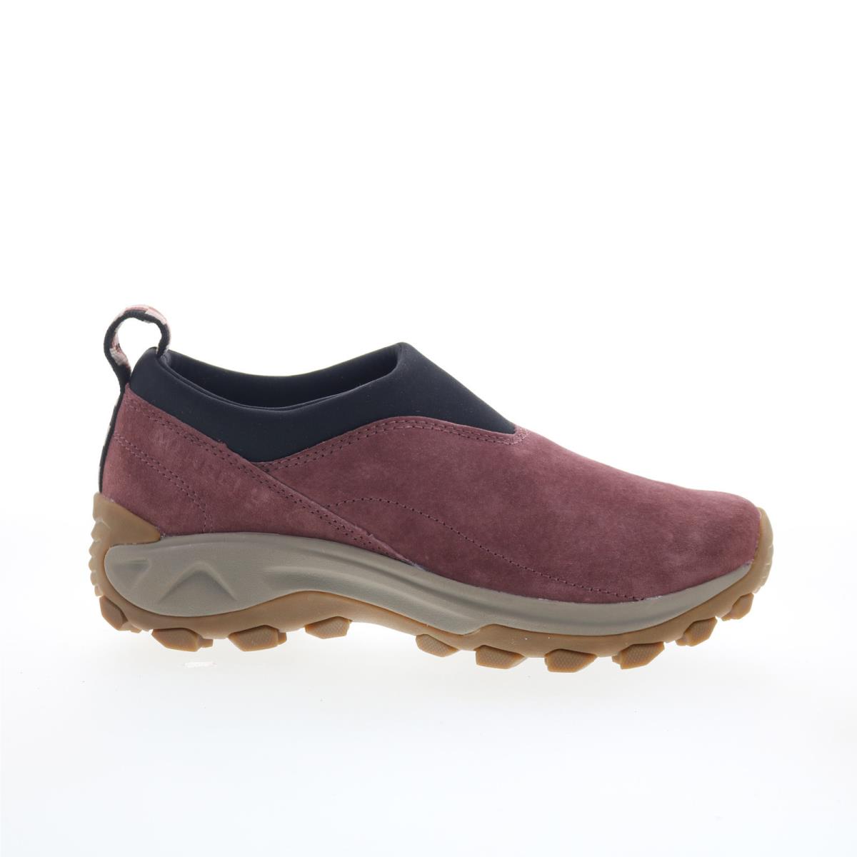 Merrell Winter Moc 3 J005220 Womens Burgundy Loafers Slip Ons Casual Shoes 7.5