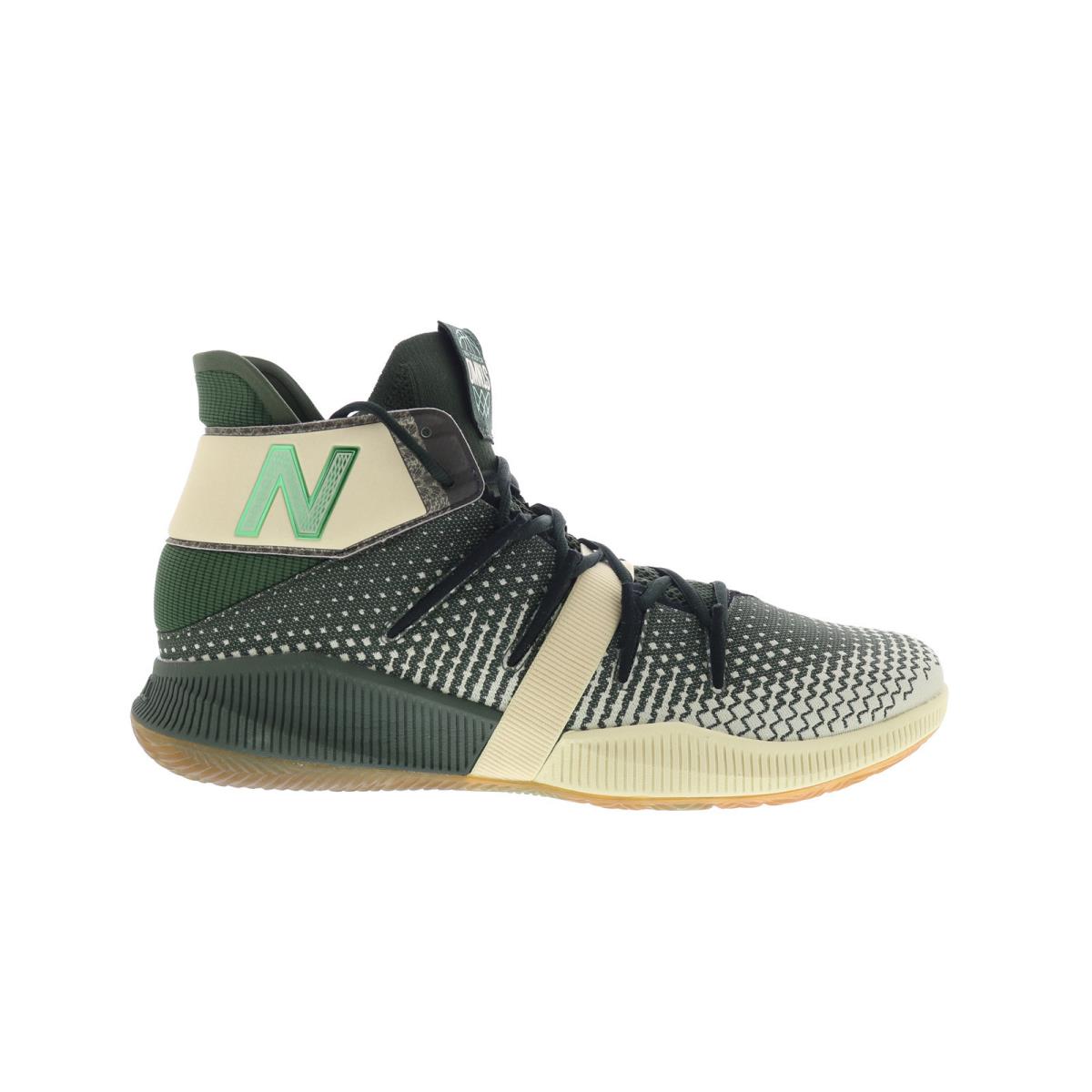 New Balance OMN1S Bbomnxmt Mens Green Canvas Athletic Basketball Shoes
