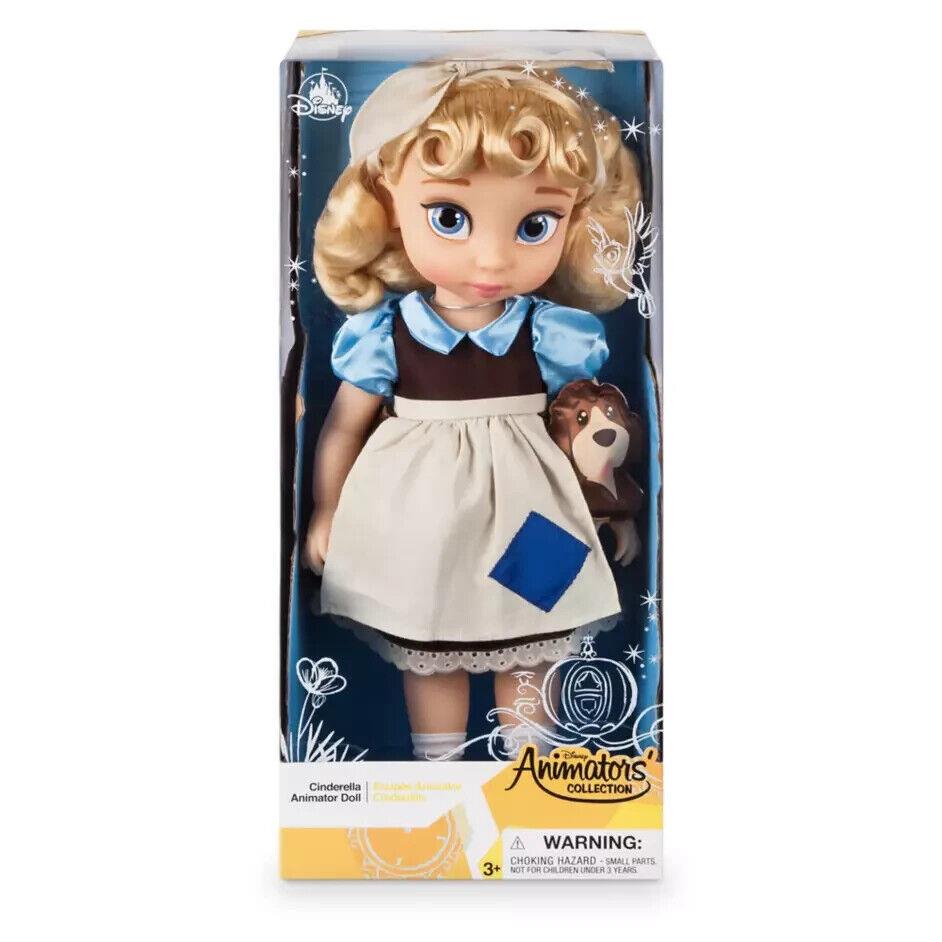 Disney Animators` Collection Cinderella Doll - 16 with Bruno