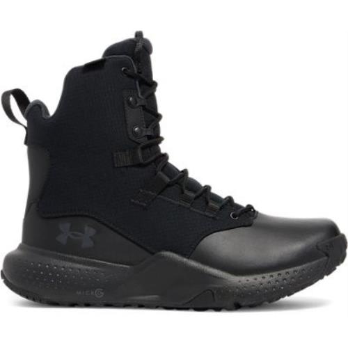 Under Armour Men`s UA Stellar Zip Slip Resistant Waterproof Tactical Boot Black/