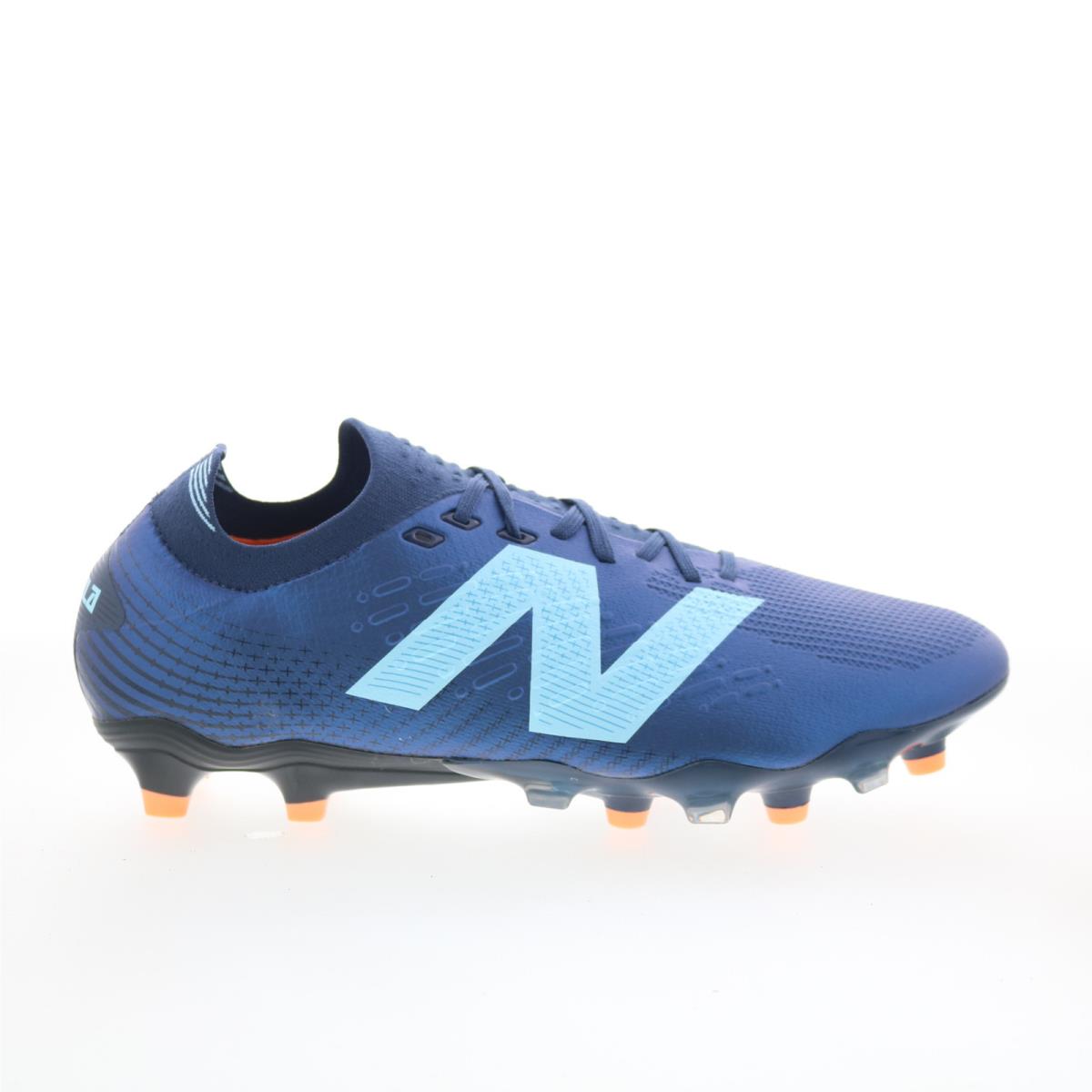 New Balance Tekela Pro Low FG V4+ Mens Blue Wide Athletic Soccer Cleats Shoes 11