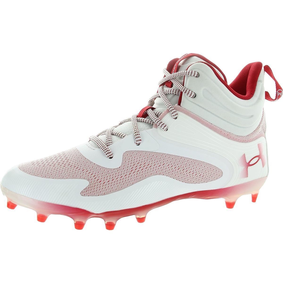 Under Armour Womens Red Lace-up Other Sports Shoes 8.5 Medium B M Bhfo 4120