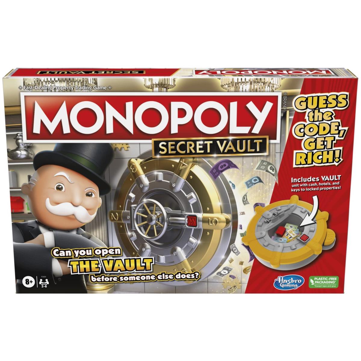 Secret Vault Board Game For Ages 8 and Up Family Board Game For 2-6 Players