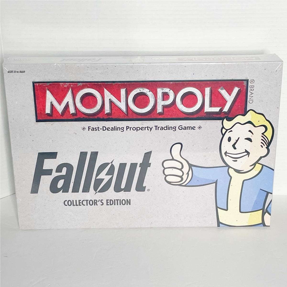Monopoly Fallout Collector`s Edition 2016 Board Game Complete