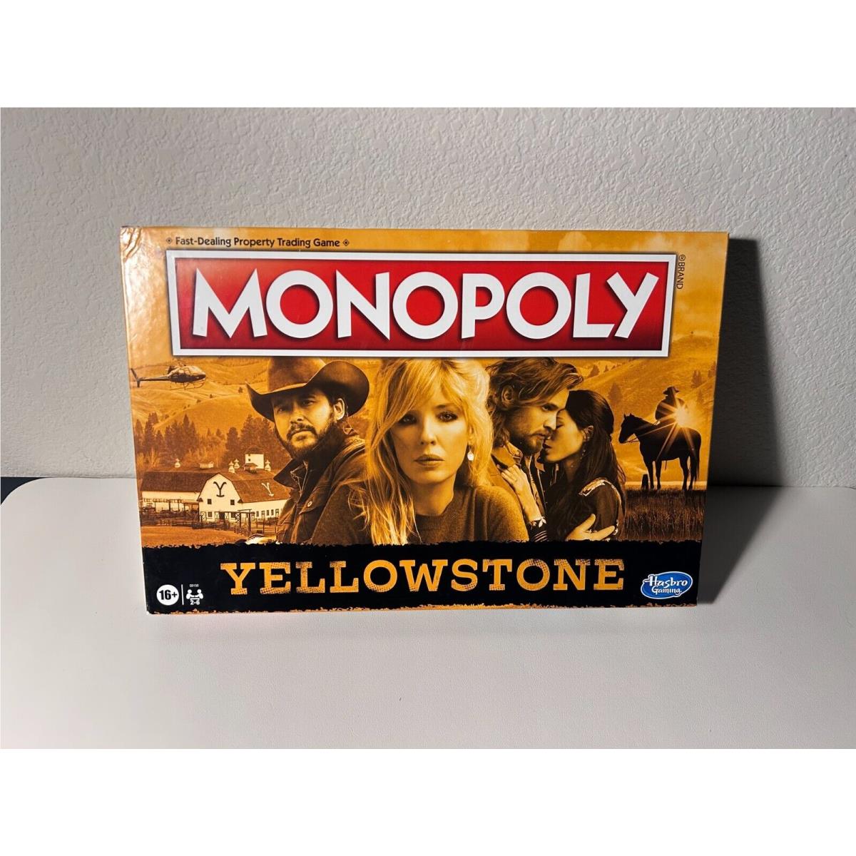 Monopoly Yellowstone 2023 Hasbro Board Game Based On Yellowstone TV Series