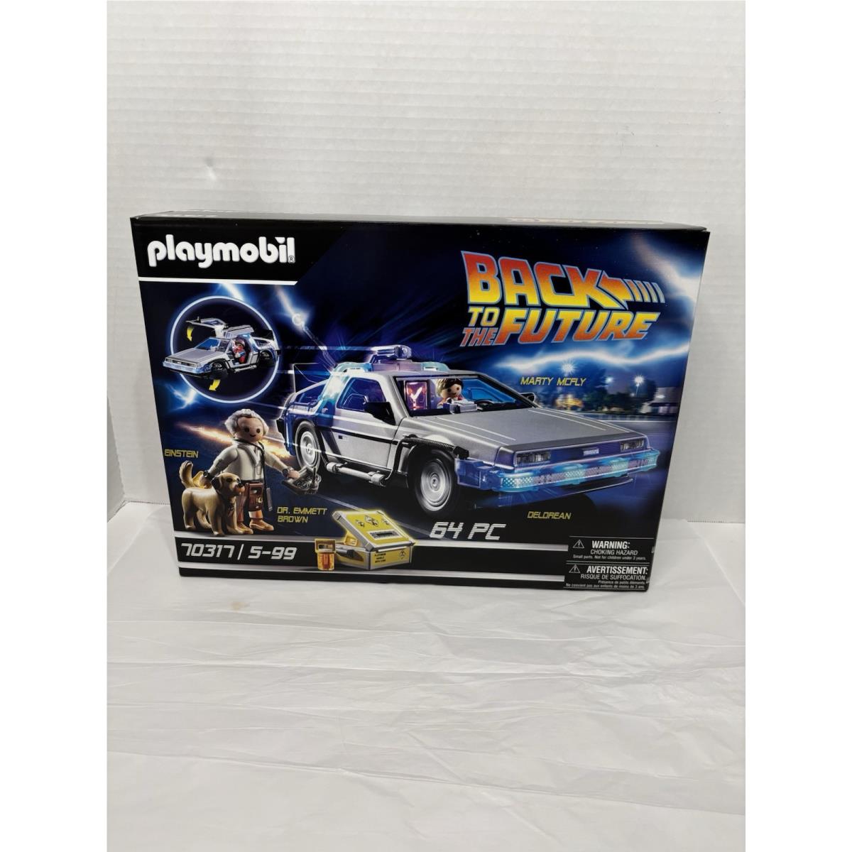 Playmobil Back to The Future Delorean Time Machine 70317